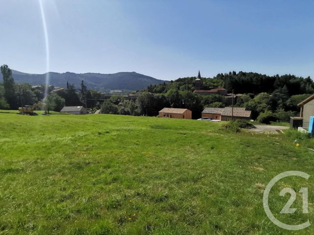 Afficher la photo en grand terrain à vendre - 1030.0 m2 - ST ETIENNE DE BOULOGNE - 07 - RHONE-ALPES - Century 21 Agence Nogier