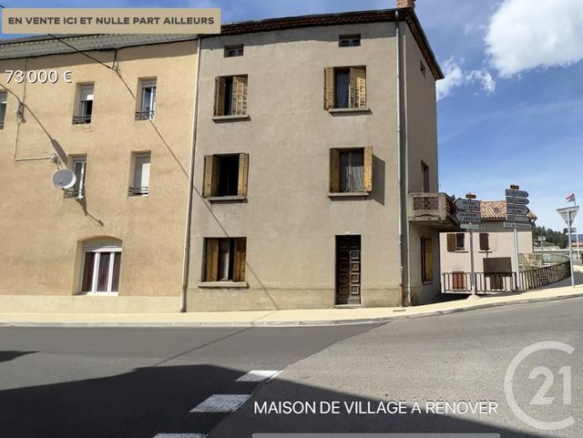 maison à vendre - 5 pièces - 106.0 m2 - LABEGUDE - 07 - RHONE-ALPES - Century 21 Agence Nogier