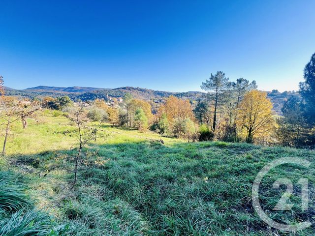 terrain à vendre - 2415.0 m2 - ST JULIEN DU SERRE - 07 - RHONE-ALPES - Century 21 Agence Nogier