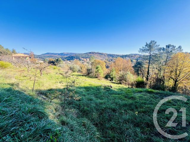 terrain à vendre - 2415.0 m2 - ST JULIEN DU SERRE - 07 - RHONE-ALPES - Century 21 Agence Nogier