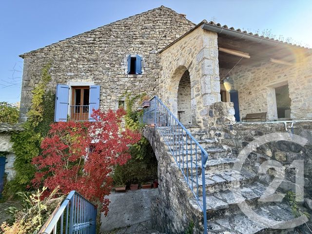 maison à vendre - 5 pièces - 120.0 m2 - BALAZUC - 07 - RHONE-ALPES - Century 21 Agence Nogier