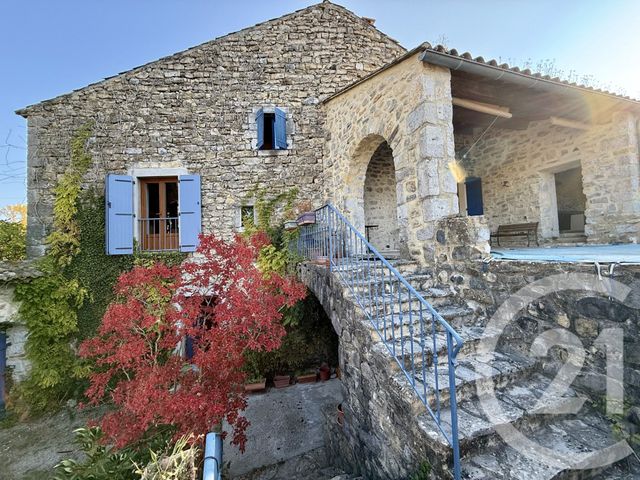 maison à vendre - 5 pièces - 120.0 m2 - BALAZUC - 07 - RHONE-ALPES - Century 21 Agence Nogier