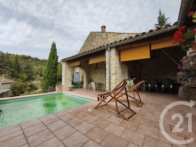 maison à vendre - 5 pièces - 120.0 m2 - BALAZUC - 07 - RHONE-ALPES - Century 21 Agence Nogier