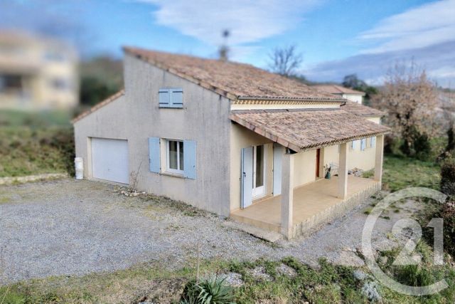 maison à vendre - 5 pièces - 110.0 m2 - LACHAPELLE SOUS AUBENAS - 07 - RHONE-ALPES - Century 21 Agence Nogier