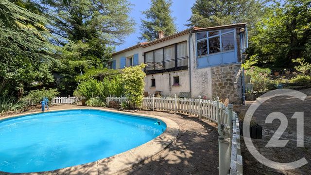 maison à vendre - 10 pièces - 145.0 m2 - ST ETIENNE DE BOULOGNE - 07 - RHONE-ALPES - Century 21 Agence Nogier